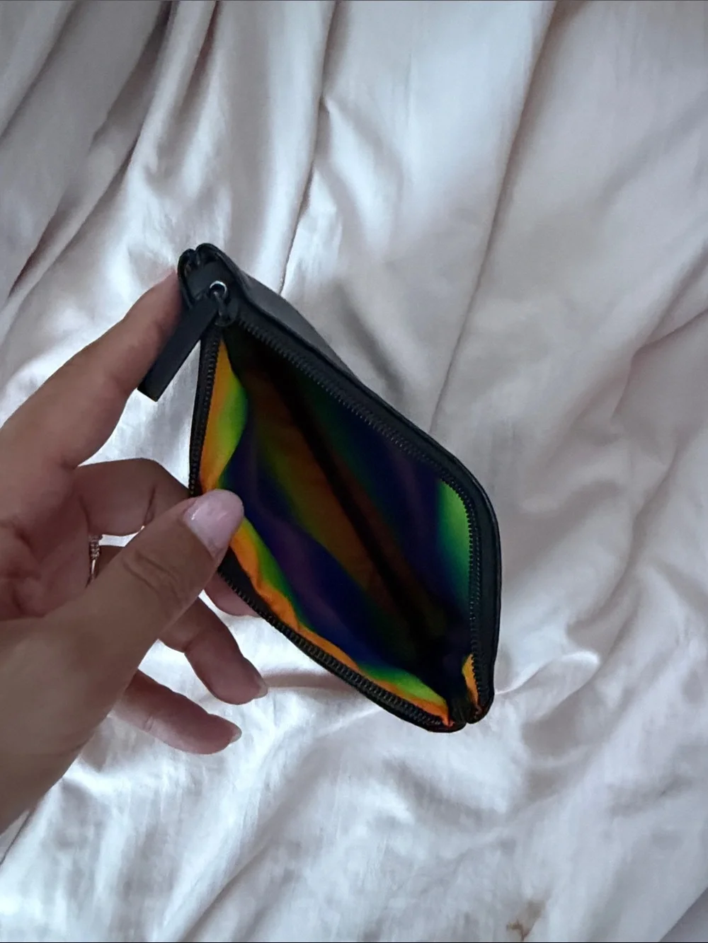 MAC Cosmetics Black Zippered Makeup Pouch